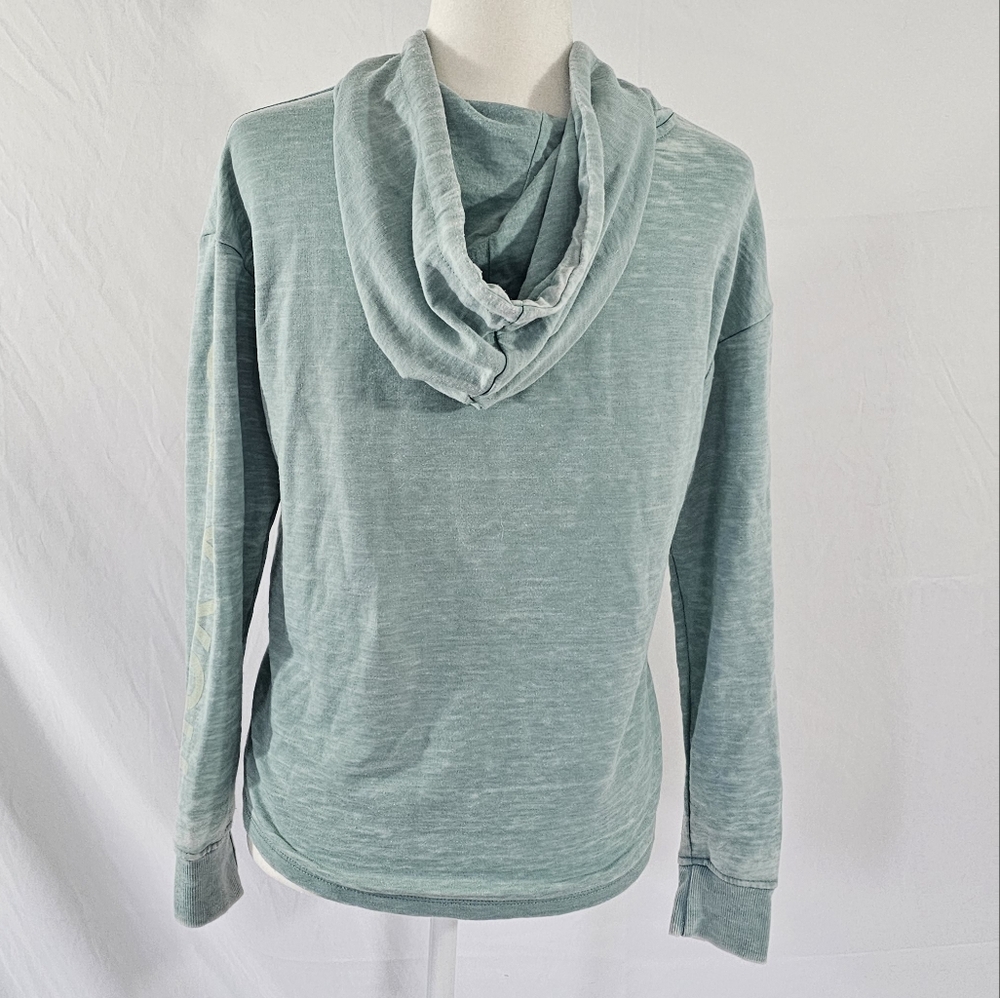 Smokey The Bear Faded Sea Foam Teal Graphic Hoodie - Picture 4 of 5